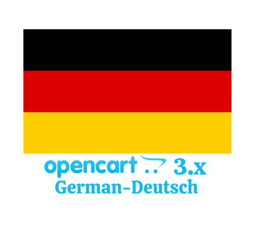 German language Full translation for Opencart 3