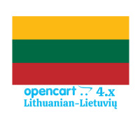 Lithuanian language for OpenCart 4.x
