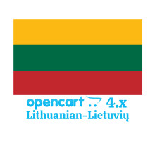 Lithuanian language for OpenCart 4.x