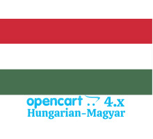 Hungarian language for OpenCart 4.x